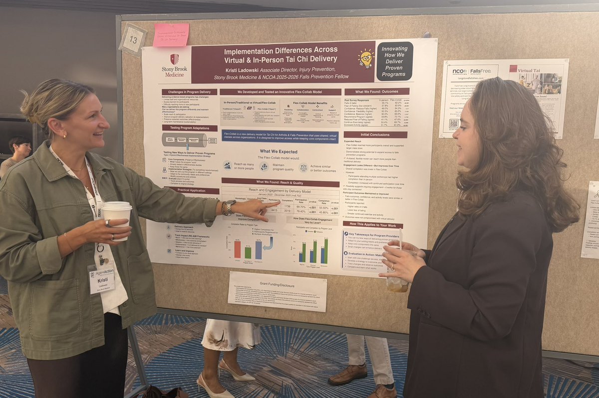 NCOAging's tweet photo. Last morning of posters at #AgeAction26! Great projects about aging in place and the importance of home modifications for safety and falls prevention. https://t.co/QcyGqCL20p