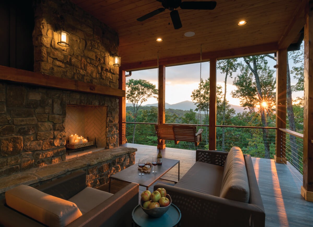 Brock_Builders's tweet photo. Expansive Blue Ridge Mountain views, natural stone, and a covered outdoor living space designed for relaxing year-round. 🏡

https://t.co/TVMHcsMZXc

#BrockBuilders #OutdoorLiving #MountainLiving https://t.co/EuhTm01fBj