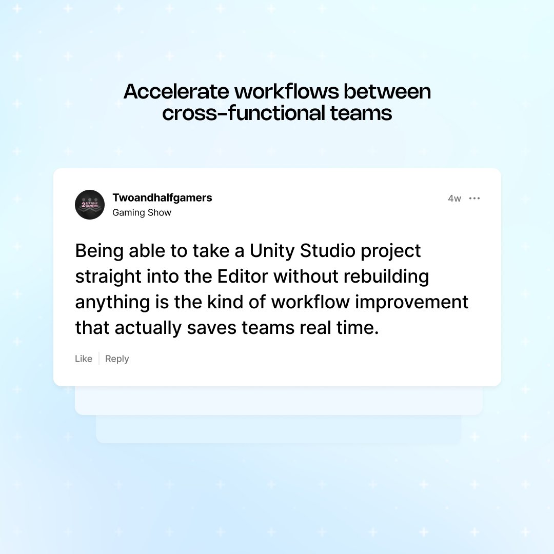 Unity tweet media