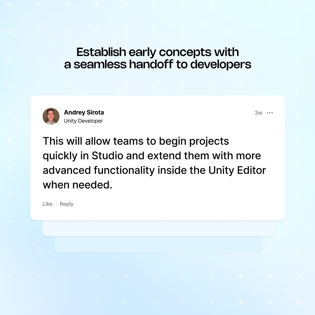Unity tweet media