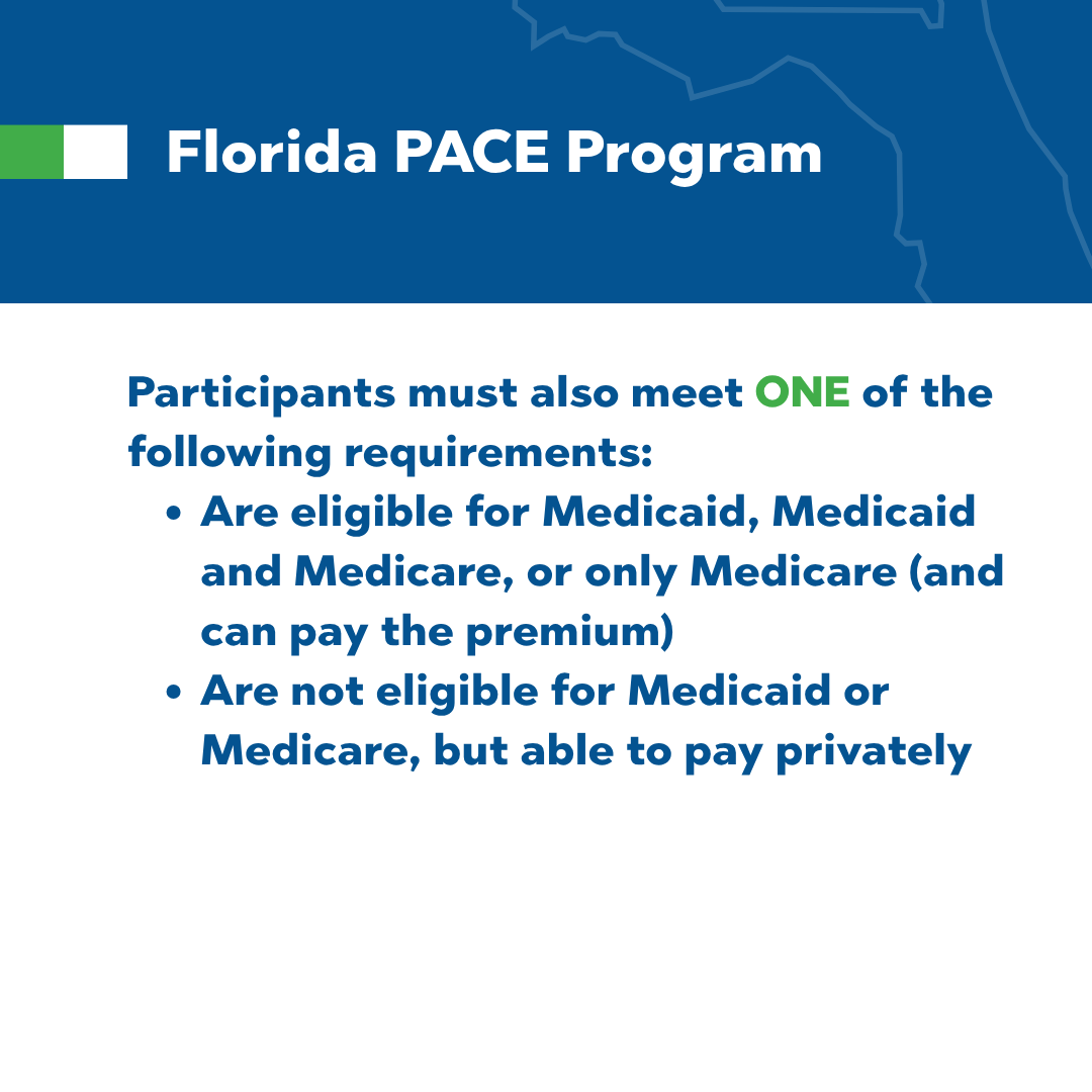 FLPACEProviders's tweet photo. If the PACE model of care is something you are interested in for you or your loved one, but you aren't sure if you meet eligibility requirements, we're here to help! #PACE #MedicareAdvantage #Eldercare https://t.co/aLLiyhRvOp