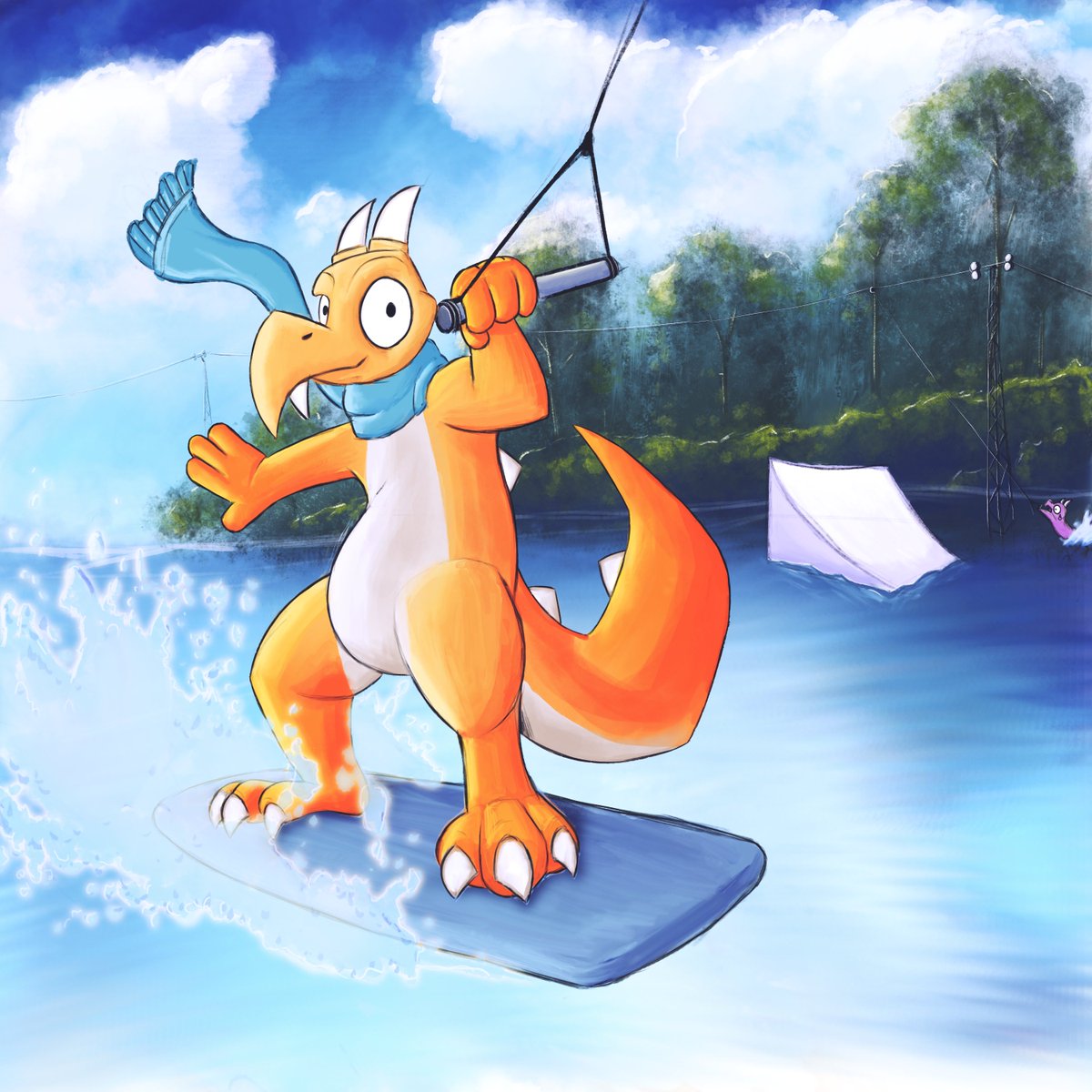 BlazinDevilify's tweet photo. Wheeeeeee! :3 I drew a thing https://t.co/P15WLTHuks