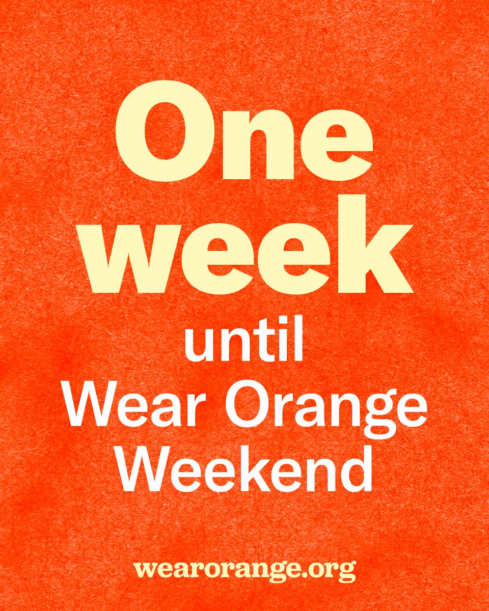 RepMaura's tweet photo. On June 5, National Gun Violence Awareness Day, we will #WearOrange to call attention to our nation’s preventable gun violence crisis, which takes nearly 47,000 lives every single year. Learn how you can get involved 🍊➡️  https://t.co/GtyNdolRdr https://t.co/lEYSx0XXFk
