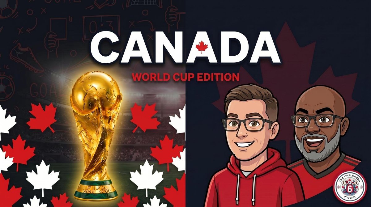 TfcUnplugged's tweet photo. Canada. Home soil. World Cup. 🇨🇦🏆
The squad drops TODAY and we genuinely believe this is the most important Roster announcement in Canadian soccer history.
These boys aren't going abroad. 
THE WORLD IS COMING TO THEM !!!!

@NCALLEN80 @CdnFootyGuy WIll be doing our First 
Canada @FIFAWorldCup  Show on the Squad releases this weekend, So Stay tuned !! 
Don't forget to Subscribe to get that Notification 
#CanMNT #WorldCup2026