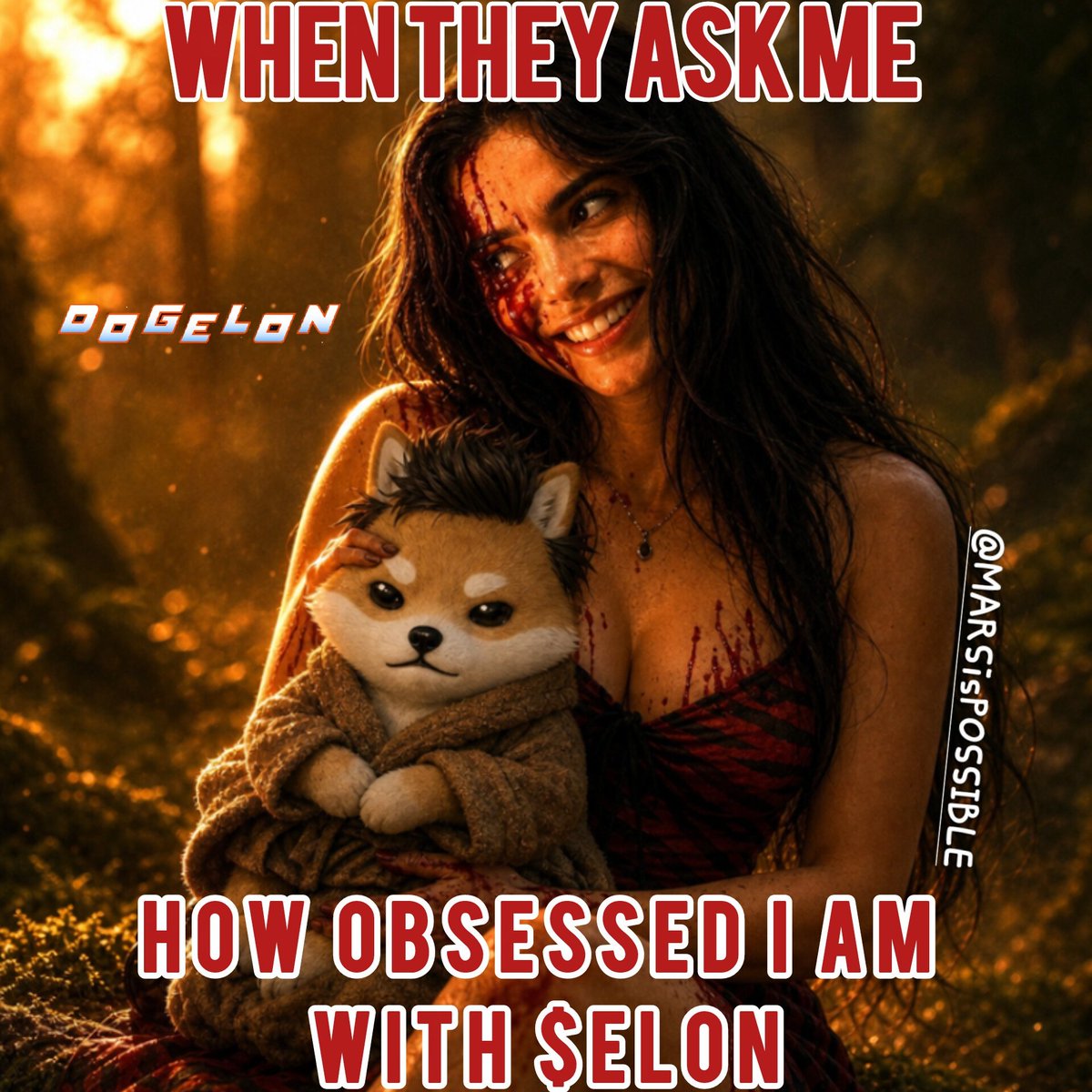 MARSisPOSSIBLE's tweet photo. This obsessed...... IYKYK 💀
$ELON @DogelonMars https://t.co/QLJWVfdRJW