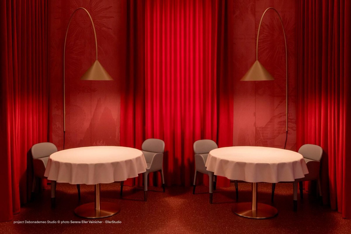 Archello's tweet photo. Pedrali collections, Ester armchairs by @Pedrali Patrick Jouin and Inox tables, perfectly fit into the Michelin-starred restaurant Contraste in Milan, renowned for its innovative cuisine, recently reopened its doors after a significant renovation. 
https://t.co/i1jFokGXV4 https://t.co/UpbkwHhfj8