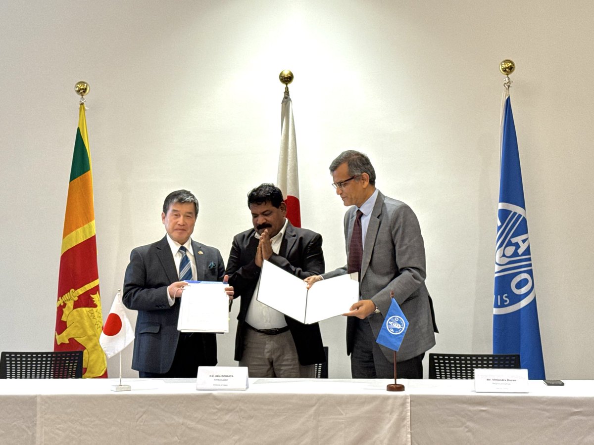 Embassy of Japan in Sri Lanka（在スリランカ日本国大使館) tweet media