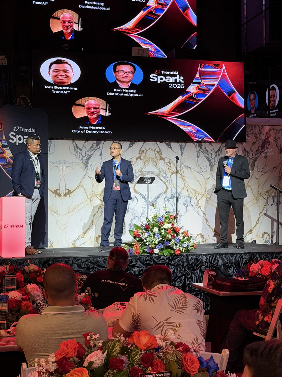 AdamJTrendAI's tweet photo. Amazing kickoff to the U.S. leg of the @trendaisecurity Spark Global Series 2026 in #FortLauderdale! Thanks to our speakers, partners, customers, and attendees for the great discussions on AI-driven threats and proactive security. Excited for the next stop!   #AIFearlessly #AI https://t.co/8GmnJrd5yr