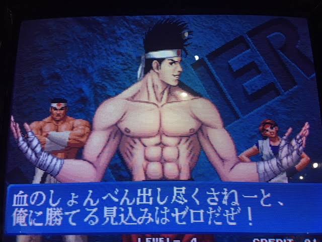 5249Lac's tweet photo. ジョーエロいわー。SNKのキャラでいっちゃん性的に見てまうw https://t.co/OJbXo20mGr