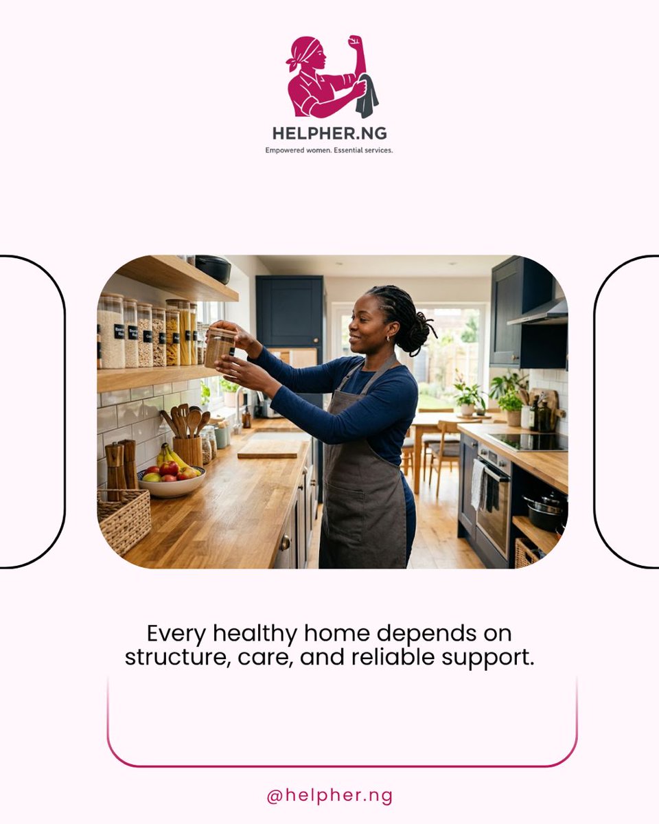 Helpher_ng's tweet photo. Homes don’t run on luck. They run on structure, care, and the right support system.

Through our pilot culinary and kitchen management training, we’re building a new standard for domestic support and home management one trained professional at a time.
#brøndby #buendía https://t.co/fFMwxvQdjX