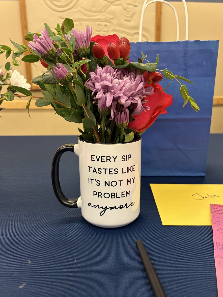 FNHPrincipal's tweet photo. We get the opportunity to celebrate our retirees this morning. Shout out to our social committee for making everything happen!!! https://t.co/2UOlQxHFQk
