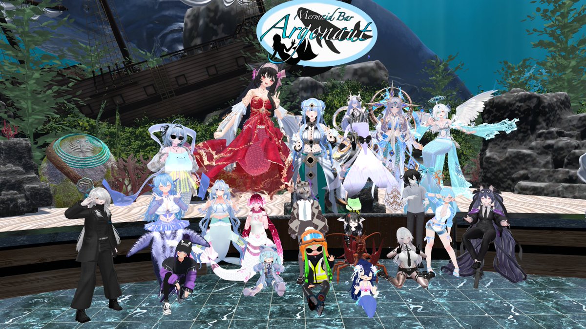 アルゴノート #VRChat 今週の水曜日に初めてアルゴノートに遊びに行き