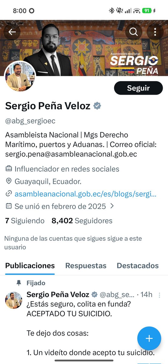 Victor Eliceo Ortiz Tinajero tweet media