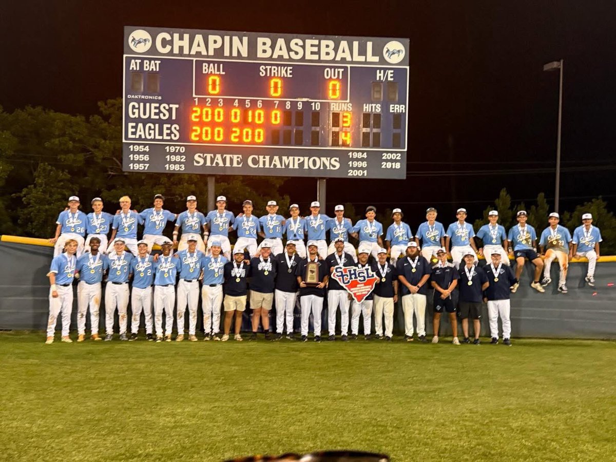baseball_Chapin's tweet photo. 2026 5A D2 State Champions! https://t.co/afG5iOEACI