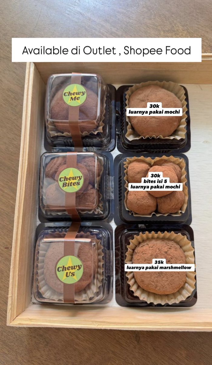 NaryDimsum's tweet photo. READY STOCK (10.00-22.00)

dubai chewy cookie (us,me,bites)
dimsum mentai tobiko

📍Waserba Sipodang

available di outlet, grab food, shopee food https://t.co/lrfZKsW1bN