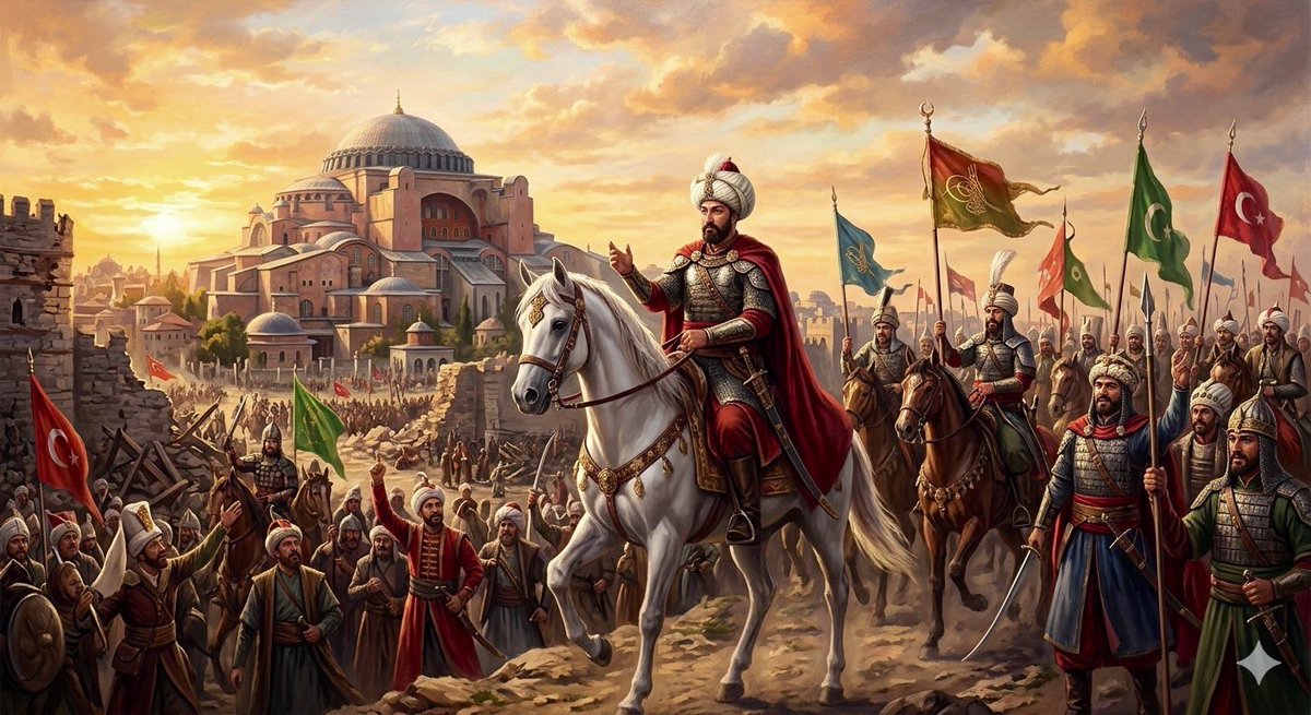 muhsin0648's tweet photo. #istanbulunFethi

#29Mayıs1453
#FatihSultanMehmetHan https://t.co/QBFfgTPWca