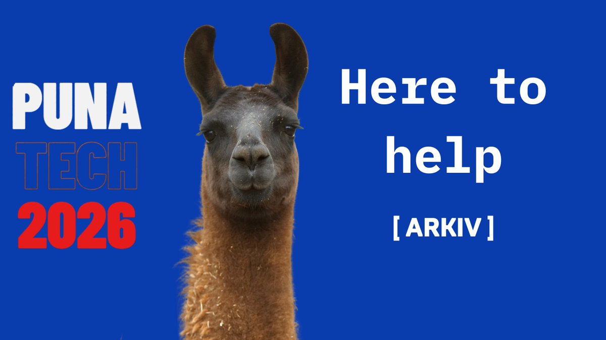 arkivnetwork's tweet photo. Are you hacking with the [ A ] Team here at Puna Tech? 🇦🇷🦙 

Need help? 

Join our dedicated discord channel 
@FirrtonH will be looking out for your questions 

Accepts questions in Spanish, English, Bolivian &amp; Argentinean 😆 

Repo &amp; discord in comments! https://t.co/TTYjXzA7fa