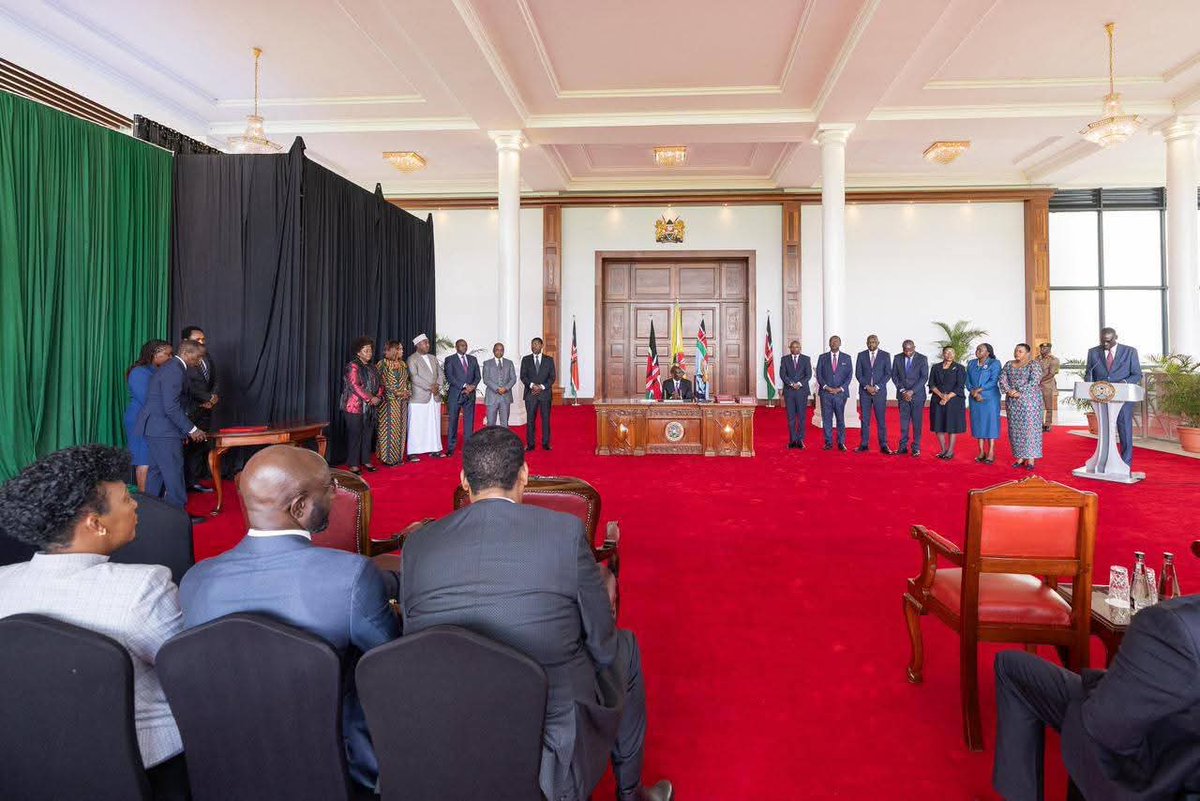 GMugambi_CBS's tweet photo. Today, I joined H.E President @WilliamsRuto and other leaders during the assent of the Forest Conservation and Management (Amendment) Act, 2025, a major milestone in strengthening Kenya’s environmental governance and forestry sector reforms. 

The amended law provides a modern legal and institutional framework to enhance sustainable forest management, climate resilience, ecosystem restoration and implementation of the national 15 billion tree growing programme.

The Act introduces key reforms aimed at improving sectoral coordination, regulatory oversight, accountability  and access to climate financing mechanisms, including REDD+ and Payment for Ecosystem Services. It also strengthens enforcement measures against forest crimes while promoting agroforestry, community participation and sustainable landscape restoration.