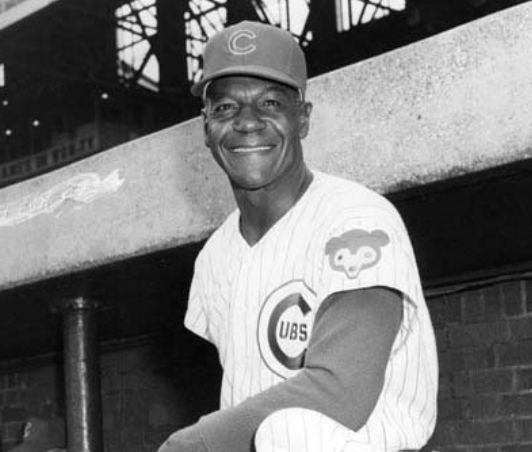 Brett_A_Taylor's tweet photo. On this day in 1962, Buck O'Neil made history: he was hired by the Chicago Cubs, making him the first Black coach in Major League Baseball history. https://t.co/HiSgPQ29bl