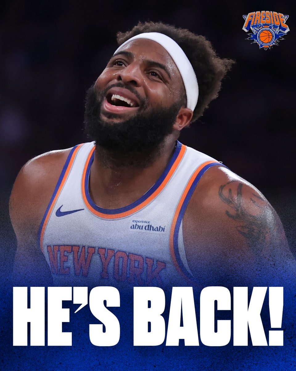 Fireside Knicks tweet media