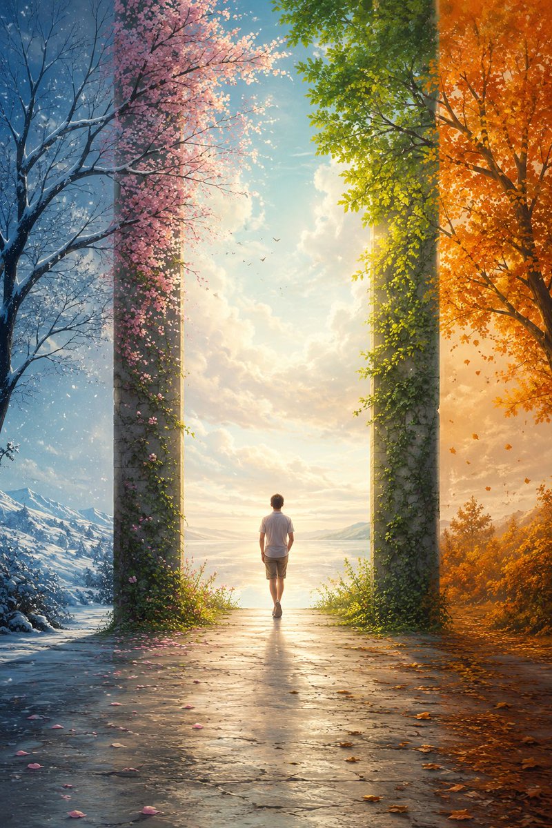 KrisBhattarai's tweet photo. #TheSpace
In Summer,
enjoy the warmth
of the season,
enjoy the freedom
of walking in
T-shirts and shorts…
Seasons may
seem to fly by,
but the space
between the seasons
is always fresh
and rejuvenating…
In that space,
seasons cease,
and eternity
quietly takes over…
©️KrisBhattarai
