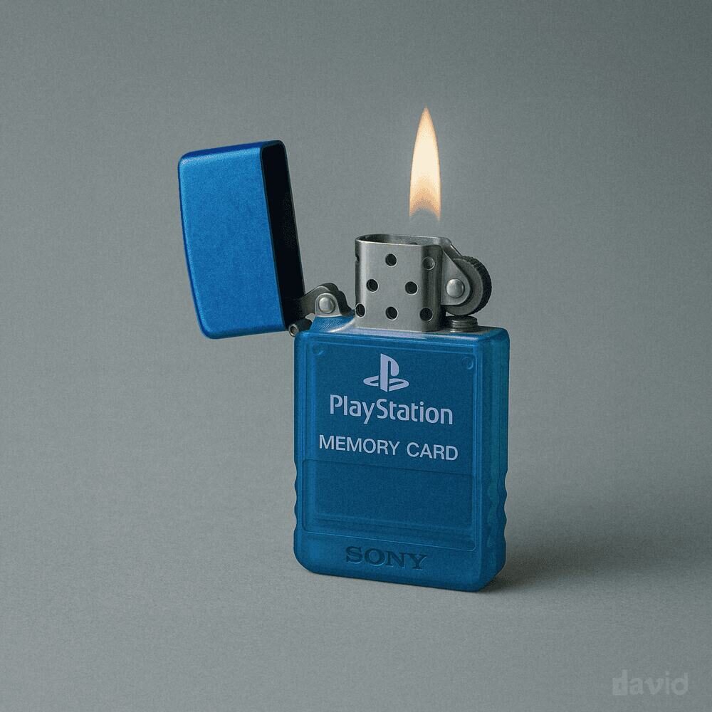 Delahuntagram's tweet photo. playstation memory blue https://t.co/gxWMPr5GCe