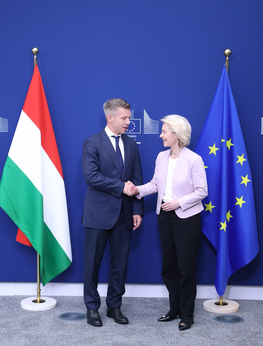 vonderleyen's tweet photo. On investments, the hard work has paid off.

Our teams have agreed on a list of projects for a revised NextGenEU Plan.

We can finally unlock €10 billion, subject to the reforms adopted and investments implemented.

We have also made progress in cohesion policy, unlocking €6.4 billion overall.