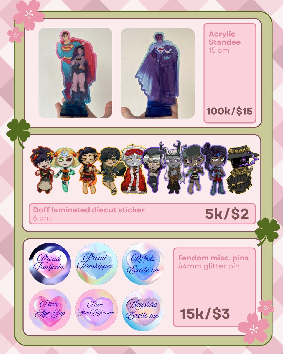 markitchi's tweet photo. Marki's post CF22 merchandise pre order mail order is finally here! 🍰
📅29th of May - 9th of June.
Because most of the merchandise are sold out, I decide to open a pre order and ship the goods🍀
🇮🇩 https://t.co/bfmjaqI8gI
🌏https://t.co/eFBfgF9fVa https://t.co/FCVQdHgF8R