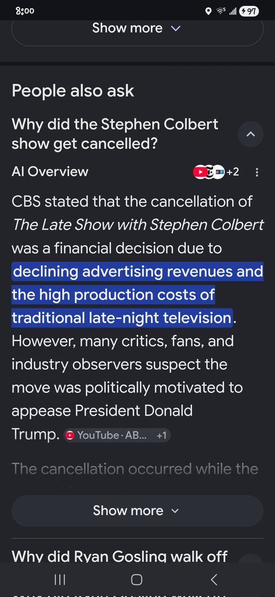 bwroach's tweet photo. Just like a woman to AVOID consequences to their actions. Your show was loosing money &amp; not making it back due to declining advertising revenue. "Only MONEY tells the TRUTH" https://t.co/gTj7XghDex