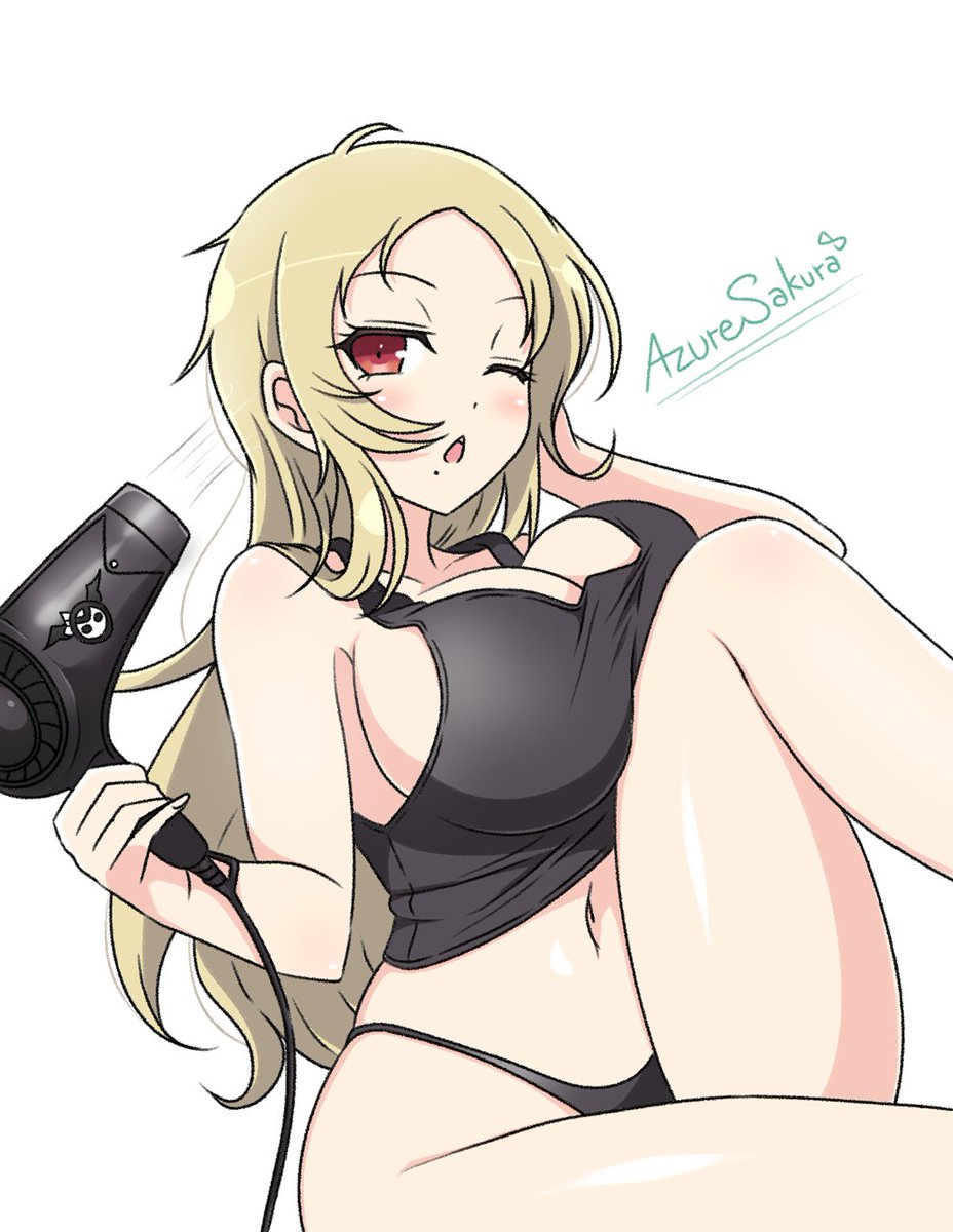 _AzureSakura's tweet photo. 四季ちんの日常
「ごめんねぇ〜ちょっと待ってて〜🦇」

#senrankagura #閃乱カグラ https://t.co/NhWfSZFeFP