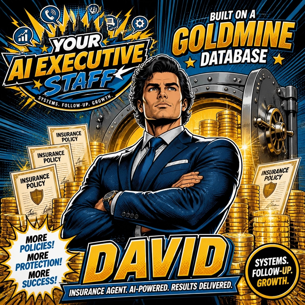 LauraSDahl's tweet photo. David doubled his commissions without buying a single new lead. 🚀

He used an AI Staff to mine the "Goldmine" already in his database.

Ready to scale?

Call Rachel 828-521-8490 or email laura@youraiexecutivestaff.com

#InsuranceAgent #Growth #Systems #AI https://t.co/sysvwr2O6B