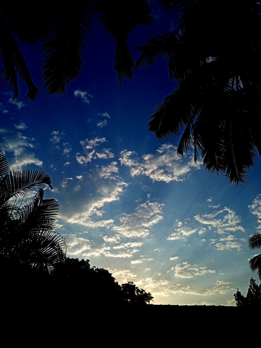 Veronicdsouza's tweet photo. The sky takes its final breath of daylight in a Deep Blue Canvas.๐
Clouds catch the remaining Golden Rays from Below,Scattering them like whispers across the horizon..
The Sky feels like a Sanctuary,Cool Space for Quiet thoughts..๐๐
#Goa #ChasingSunset
#ThePhotoHour https://t.co/6PlVguGC7u