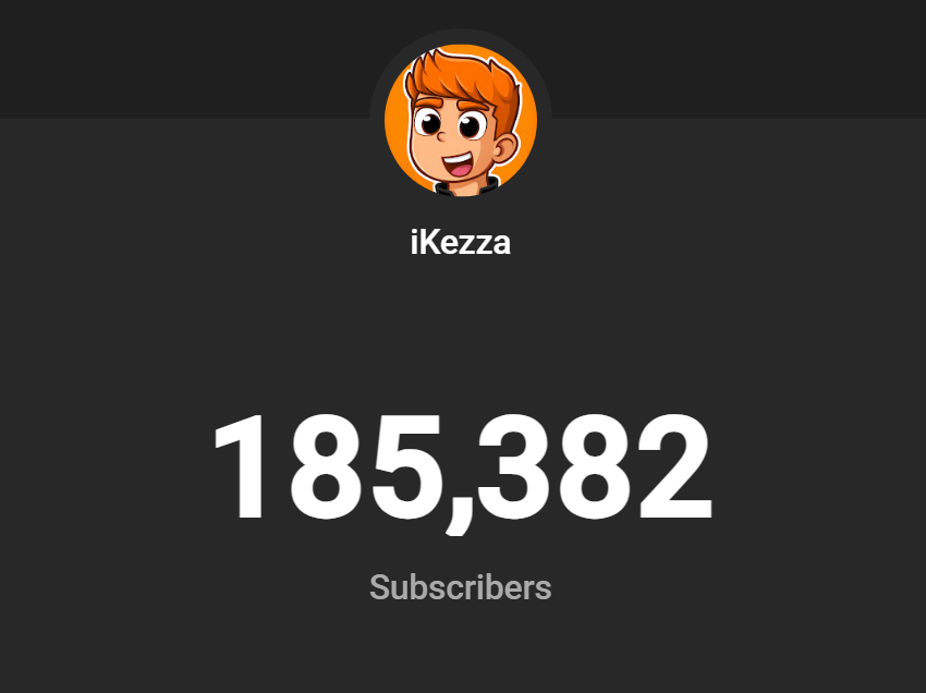 iKezza_'s tweet photo. Almost at 200,000 subscribers 🎉

Landed 100k subs 2 months ago 😭 https://t.co/fX48OgaROr