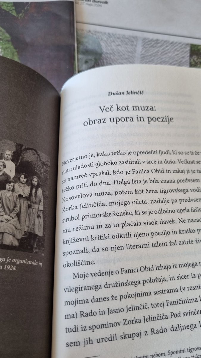 dusanj3's tweet photo. Počaščen in ponosen, da sem s spremnim esejem sodeloval pri izjemni knjigi dopisovanja med Fanico Obid in Srečkom Kosovelom. Urednika sta Nela Malečkar in Aleš Berger, pisca ostalih esejev pa Zorko Jelinčič in Tatjana Rojc. https://t.co/d6NHpPqKSC