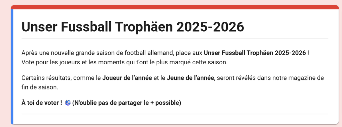 Unser Fußball tweet media