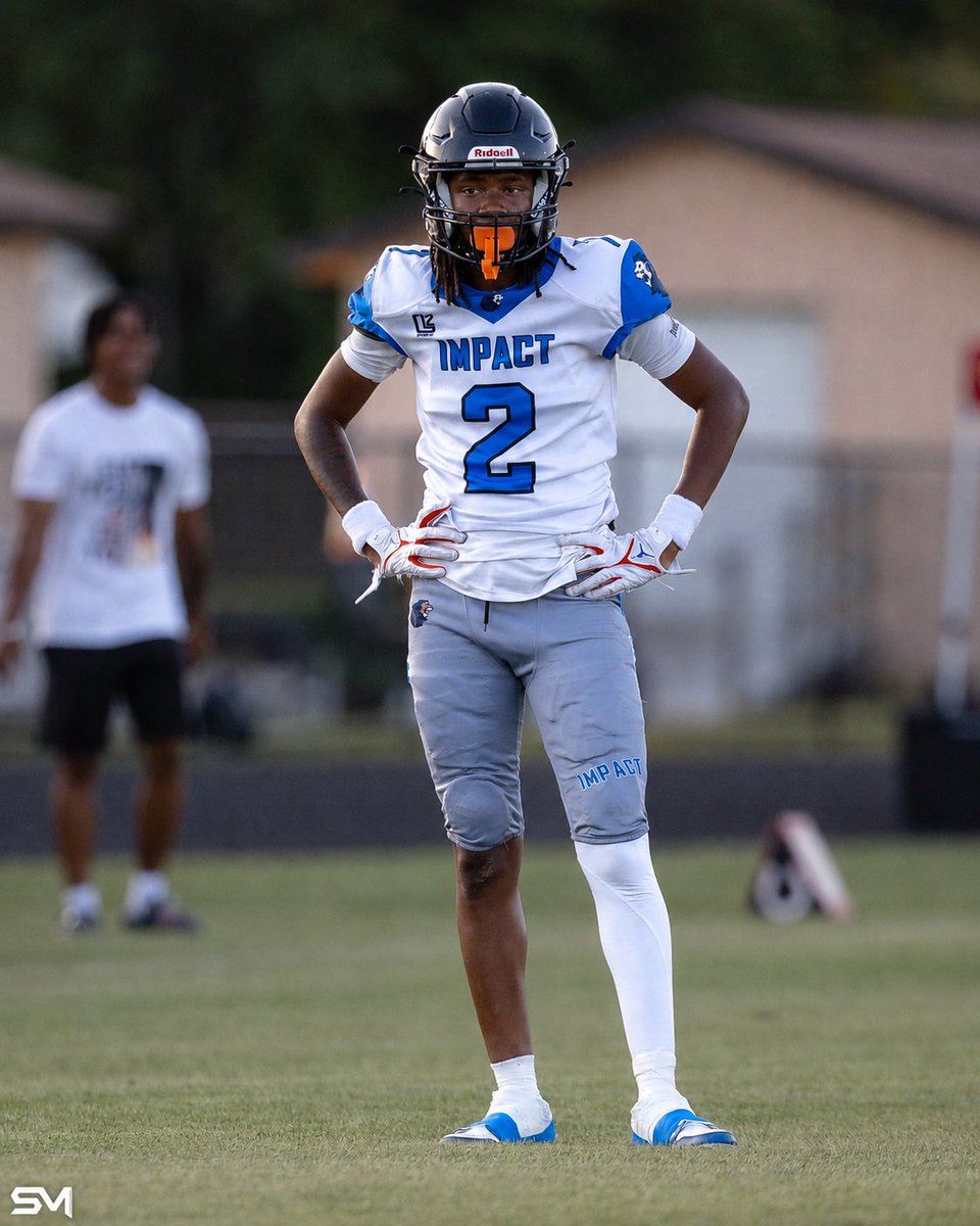 JerrandN's tweet photo. Height: 6’1 
Weight: 175 
Pos(s): WR/DB 
Class: ‘27’
Long, rangy, high IQ, can affect the game on both sides of the ball. 3.0 + GPA. High character kid.
Twitter: @QuordeRolack 
@ImpactLionsfb @andreellis55 @CHECKNSPORTS1 @ActionSportsJax @JustinBarneyTV https://t.co/DbzK9yBqNy