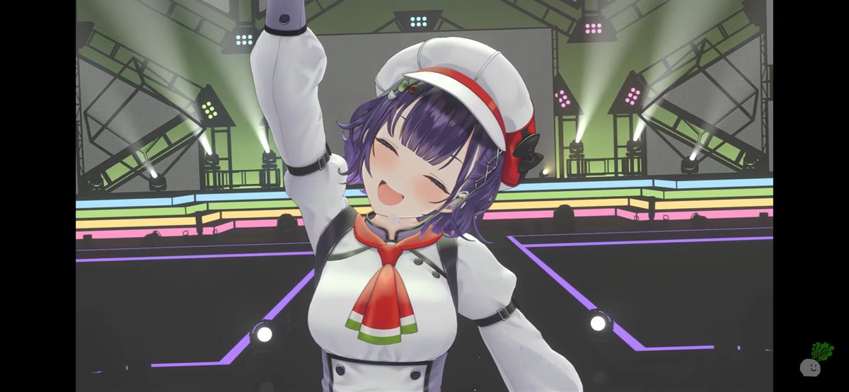 この「ぺかぁ」って笑顔が本当に好きなんですよね。 #七瀬すず菜3D