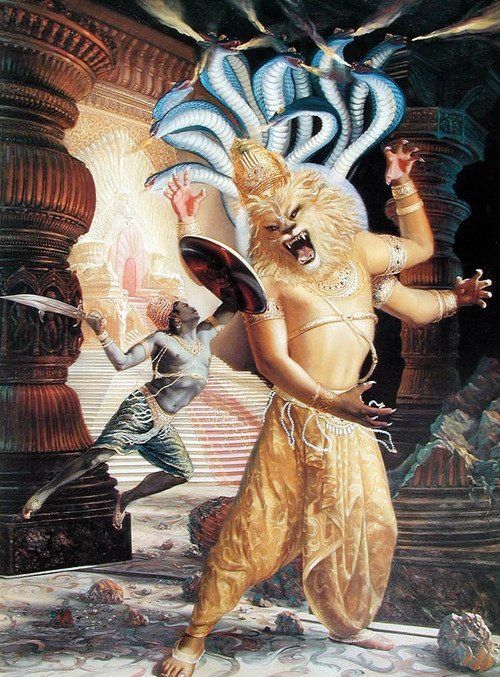 Comrade_Anush's tweet photo. Sad thing that there were always very less artists centred on our epics&amp;mythology.

Now with the advent of AI most art on Hinduism is AI generated, which rarely reaches the level of human art.

However, there are some human artists and their work is amazing, much better than AI https://t.co/t1c0HqnPq9
