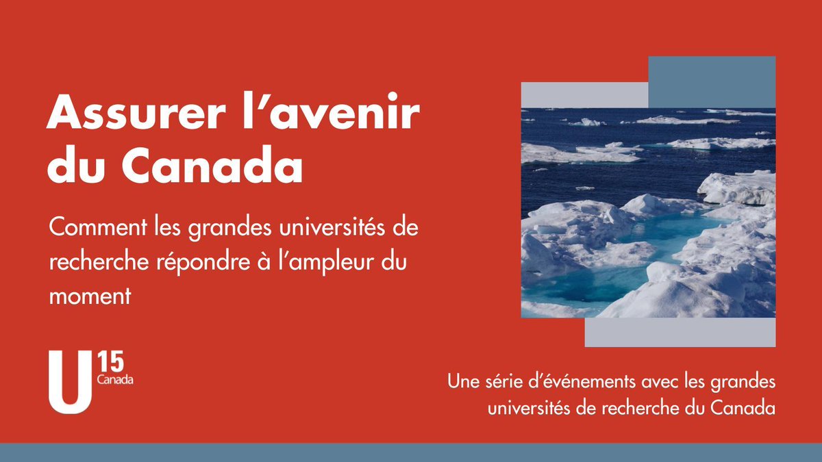 U15ca's tweet photo. Le contexte géopolitique a changé, et les grandes universités de recherche du Canada répondent à l’appel du moment.

Les universités membres de U15 Canada organisent une série d’événements, qui débutera à l’Université d’Ottawa le 2 juin.

Joignez-vous au Centre d’études en politiques internationales pour une discussion sur la diversification des partenariats du Canada en matière de sécurité et de défense. 

Pour en savoir plus :
https://t.co/KRUGyotAnw
