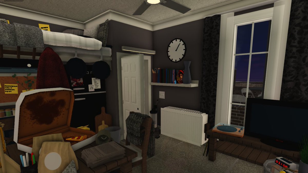 NamiQeee's tweet photo. This apartment looks like a netflix show set fr ⭐
#Bloxburgbuild https://t.co/dhl8RMa5VJ