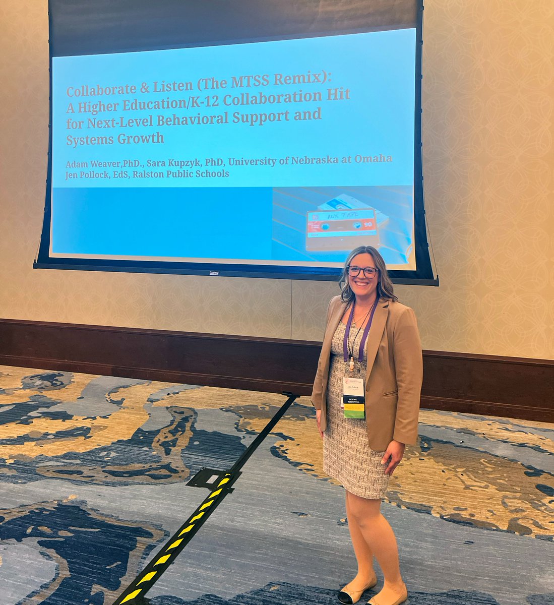 RalstonSchools's tweet photo. Director of Student Services, Mrs. Jen Pollock, recently presented at the Middle America School Mental Health Conference. She was joined by professionals from the UNO on the topic of higher education &amp; K-12 collaboration on behavior support &amp; systems growth. https://t.co/4980h8JdUb