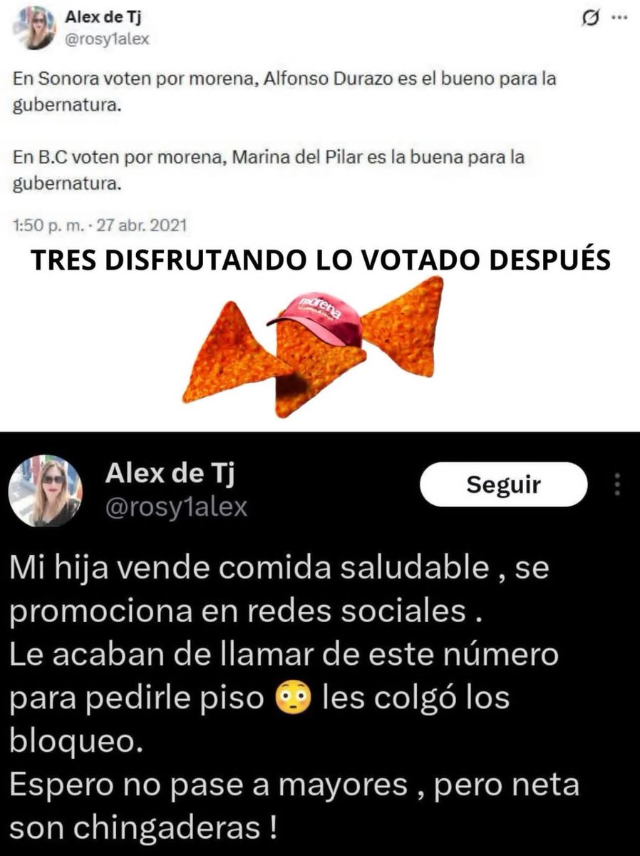 Chetoficial's tweet photo. Parece que alguien no está disfrutando suficiente lo votado
#Chairo #Chairos #ChairosIgnorantes #4taTransformación #4T #TransformaciónDeCuarta #MORENA #MorenaEsElCáncerDeMéxico https://t.co/0HHE2yReZv