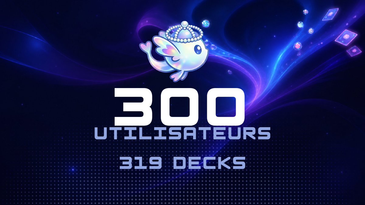 FuwalabYGO's tweet photo. Aujourd'hui on a dépassé la barre des 300 utilisateurs sur https://t.co/LJrL96wlDz ! 
Ce n'est que le début🤩

#ygo #deckbuilder #yugioh #masterduel #tcg https://t.co/IxGsKNPHul