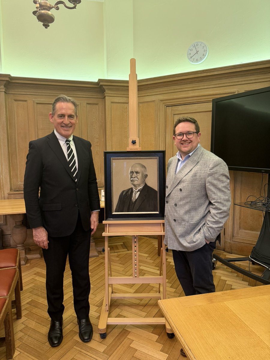 acallan87's tweet photo. Delighted to attend a reception at Queen’s University Belfast to mark the visit of the New Zealand High Commissioner Hamish Cooper. 

Many thanks to @CarolineKeenan2 for the kind invitation and the opportunity to speak about Limavady’s own William Massey and his enduring legacy. https://t.co/iP5Az3dwwg