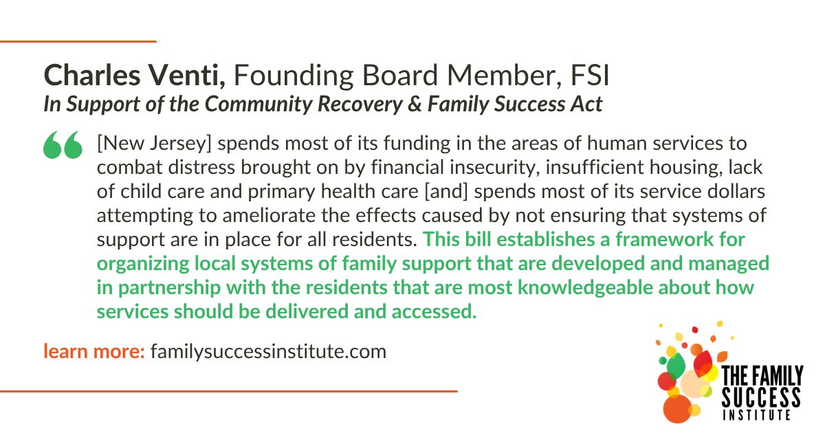 FamSuccessInst's tweet photo. The Community Recovery &amp; Family Success Act (S2617/A4925) would help NJ build coordinated, community-driven systems of support that connect families with resources before challenges become emergencies.

Tell your legislators to vote YES on S2617/A4925 👉 https://t.co/W0keG2ueKs https://t.co/GCa2AWTFlp