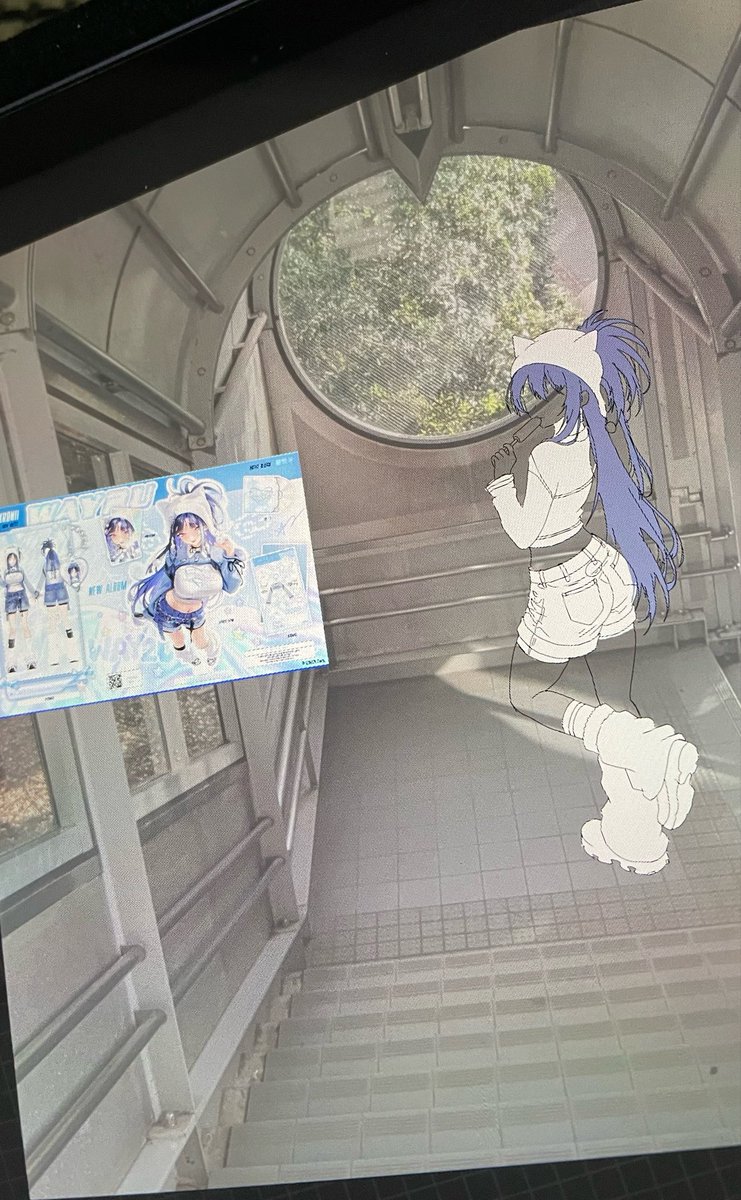 ut_ex_'s tweet photo. ⚠️ WIP
Making her “Way2U”
#kronillust https://t.co/b1xgVcAjMt