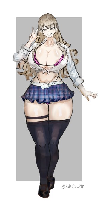 次作のヒロインこんな感じです 