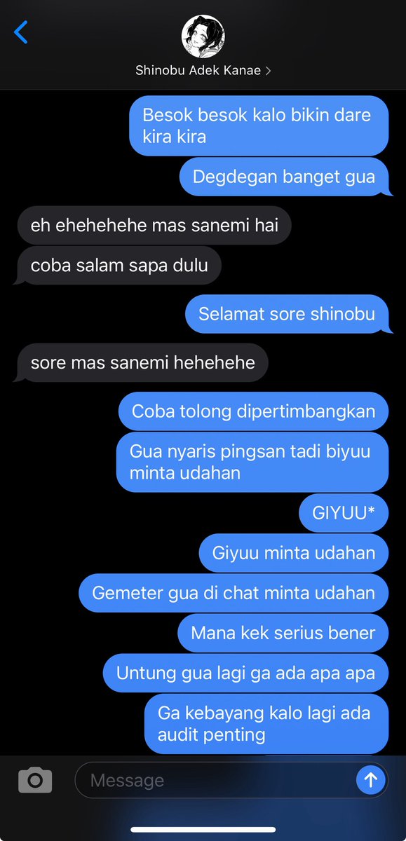 mengiyuu's tweet photo. —bonus: chat nemi sama bubu 😌 https://t.co/g0Y3d09Uad