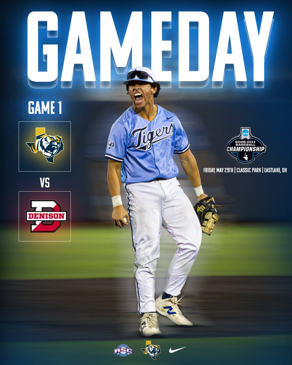 ETBU_Baseball's tweet photo. Game 1 vs Denison ‼️🏆

#etbugameday #goetbutigers #etbubaseball #texastigers #ncaabaseball https://t.co/5A6dWpbMyA