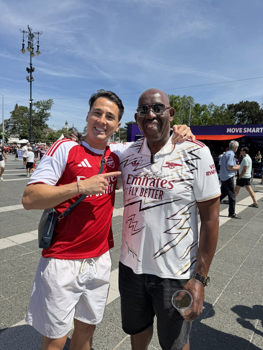 MichaelTimbs's tweet photo. The day before we could make history.

What a stunning city Budapest is. Arsenal fans everywhere! https://t.co/RbVP1JAIXp